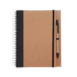 Quaderno A5 Riciclato Akule, Gadget Promozionale Sostenibile, Ecologico ed Elegante - Product Image 1