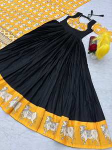 Launcing ชุดคอตตอนผ้าเรยอนพิมพ์ลายกาลัมคารีชุดราตรีสำหรับเทศกาลออกแบบใหม่ - Product Image 3