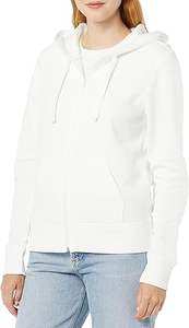 Sudadera con capucha de punto con cremallera completa de lana transpirable para mujer para la temporada de invierno y otoño - Product Image 3