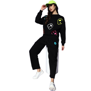 Concevez votre propre survêtement unisexe en coton avec sweat-shirt et pantalon Offre Spéciale - Product Image 3