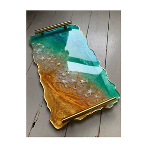 Magnifique plateau en résine pour la maison, la cuisine et les accessoires de table, taille personnalisée, prix de gros en Inde, respectueux de l'environnement - Product Image 6