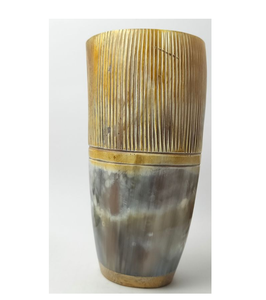 Nouveau verre de corne de buffle de meilleure qualité fabriqué à la main verre de corne de Viking verre de corne à boire de bière artisanat naturel par artisanat de luxe - Product Image 2