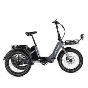 Trike Électrique Pliant 48v 700w Double Moteur Lithium Noir, 42x22x33 Pouces, MT-FOLD-TRK-700 - Product Image 3