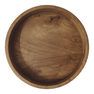 Ensemble de bols de service à salade en bois de manguier sculptés à la main de luxe vaisselle naturelle écologique pour la maison ensembles de vaisselle de stockage de dessus de cuisine - Product Image 3