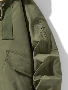 2025 vente en gros personnalisé hommes doudoune nouveau Design mode matelassé Bomber veste capuche blanc imperméable bulle manteau fourrure hiver - Product Image 5