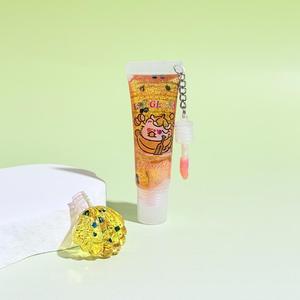 Brillo Labial Vegano Miss Look con Purpurina Transparente, Tapa Impermeable con Llavero, Efecto Hidratante y Voluminizador para la Familia de Frutas - Product Image 2