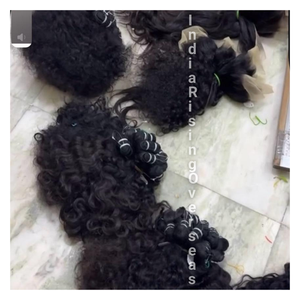 ช่อผมธรรมชาติแบบไม่ผ่านกระบวนการผมชาวอินเดียแบบไม่ผ่านการแปรรูป - Product Image 2