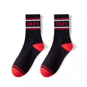 JZVINA Chaussettes de sport antibactériennes, décontractées et confortables, en coton respirant avec logo personnalisé, pour hommes et femmes, vente en gros - Product Image 5