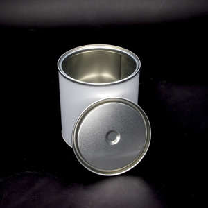 Diamantes de la Mejor Calidad 99 mm. Latas cilíndricas de hojalata con tapas a presión, tapas tipo domo con orificio para verter/sin anillo, capacidad total 0,3-1,3 lt - Product Image 5