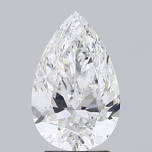 ลูกแพร์3.02 CT สไตล์ห้องปฏิบัติการที่ปลูกได้รับการรับรองจาก IGI เพชรที่มีความคมชัดของ VS2 g เครื่องประดับการหมั้นแบบกำหนดเองเพชรจำนวนมาก - Product Image 1