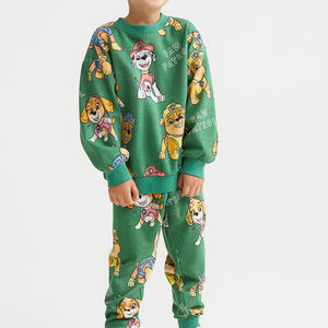 Sweat-shirt en coton biologique pour enfant et garçon, en relief, personnalisé, automne - Product Image 2