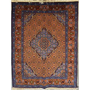 Tapis persan Tabriz unique en son genre, 5'5 x 3'3 - Product Image 1