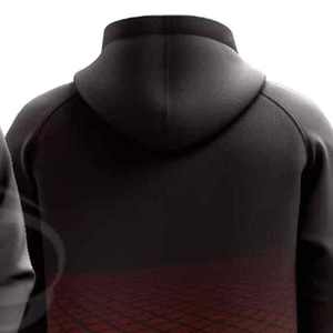 Sweats à capuche personnalisés pour hommes, respirants, sublimation, motifs imprimés unis, vêtements d'hiver, logo personnalisé imprimé, tissu respirant - Product Image 5