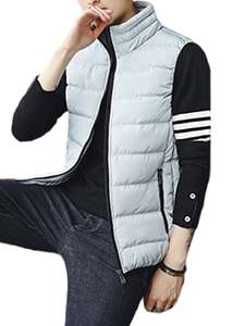 Customizable Men's Winter Puffer <b>Vest</b> with Reversible Zipper Breathable Casual Outerwear Low MOQ <b>Heated</b> <b>Heated</b> Waistcoat - Product Image 3