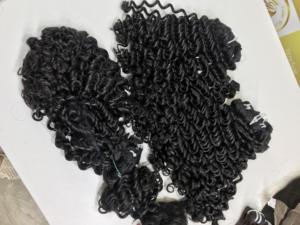 Vente de noël boucle d'eau 26 ''haute qualité Super double extensions de cheveux humains bruts cuticule aligné vietnamien dentelle avant perruques - Product Image 4