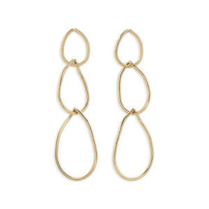 Orecchini Pendenti CUCOCUCA YXQ E284 in Acciaio Inossidabile Dorato, Accessorio Elegante per Uso Quotidiano e Feste, Spedizione UE in 48 Ore - Product Image 1