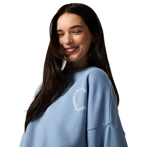 Custom Women's Solid Color Cotton Fleece Hoodie Embroidery Logo full Sleeve Drop Shoulder Customizable Printing for Workout - Product Image 2