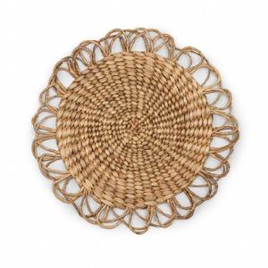 Assiettes décoratives en jacinthe d'eau dans différents designs, prix le plus bas, dessous de plat en vente - Product Image 3