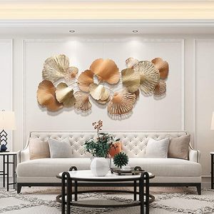 Meilleure vente moderne de luxe abstrait en laiton couleur feuilles métal Art mural fer de haute qualité pour salon chambre bureau décoration - Product Image 3