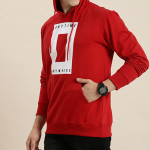 Sweat-shirts pour hommes en coton 100% écologiques, tissu polaire, haute qualité, prix personnalisé, logo et couleur, fabriqué au Pakistan - Product Image 3