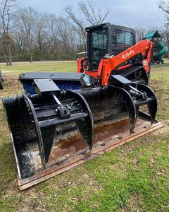 Kubota SVL 75-2รถตักตีนตะขาบใช้รถตักขนาดเล็กสภาพดีติดตามรถตักดินเครื่องยนต์หลักแบริ่งปั๊ม PLC-ถูก!