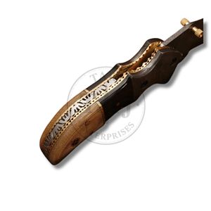 Cuchillo de Bolsillo Plegable de Acero de Damasco Hecho a Mano, Venta al por Mayor B2B, Mango de Acero de Damasco, Cuchillo de Caza EDC de Alta Calidad para Exteriores - Product Image 6