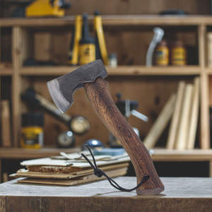 Hache tactique d'extérieur de qualité industrielle, hache russe Tomahawk forgée, hache de feu pour le camping, le travail du bois, la collecte de bois de chauffage - Product Image 5