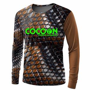 เสื้อเชิ้ตลายพรางหัวกะโหลกแบบ OEM ระบายอากาศได้ดี ปี 2026 สำหรับกิจกรรมกลางแจ้ง แห้งเร็ว ป้องกันรังสียูวี แขนยาว ผลิตจากผ้าโพลีเอสเตอร์ 100% - Product Image 3