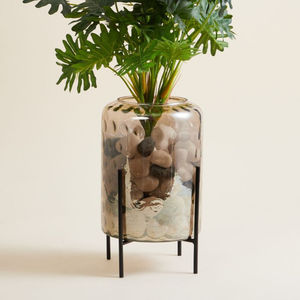 Terrarium en cristal en forme de cabane, décoration d'intérieur, mini-serre de table, vase en verre, vitrine décorative pour plantes - Product Image 5