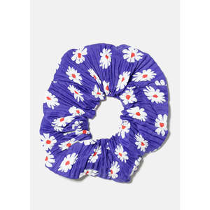 A3shop Accessori per Acconciature con Stampa Floreale Plissettata Elegante Scrunchie - Product Image 5