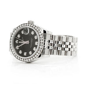Moissanite Classic & Modern Luxury Stainless Steel Quartz <b>Watch</b> Glass Dial Limited Edition Iceout Fashion Design Original <b>Box</b> - Product Image 2