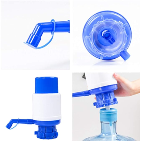 Portable Manual Water Dispenser Pump Hot Cold USB/Electric/Battery Powered Stand for Desktop RV Car Outdoor Use Plastic