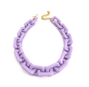 Handmade Women Jewellery Accessories Resin Chain Necklace for Wedding and Party Wear From Indian Supplier Trending Design - Product Image 1