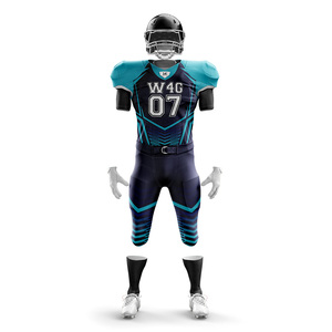 Uniforme de Fútbol Americano Profesional Hecho a Medida, Talla Grande para Adultos, de Alta Calidad, Secado Rápido, Transpirable, Pantalones Cortos - Product Image 4