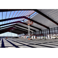 Estructura de Acero Ligero para Construcción de Estadios, Pabellón Deportivo Interior, Estructura Metálica para Cancha de Bádminton y Baloncesto en Venta