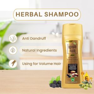 NGUYEN XUAN Champú Herbal para el Cuero Cabelludo 260g, Fórmula Vegana Anticaspa, Ingredientes Naturales para Todo Tipo de Cabello, OEM ODM - Product Image 2