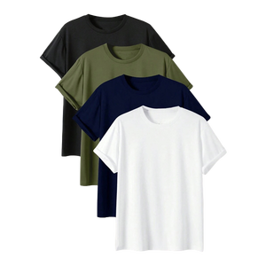 T-shirt pour hommes de couleur personnalisée de qualité supérieure en poids léger et confortable T-shirt pour hommes - Product Image 1