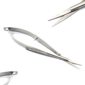 Tijeras dentales manuales de acero inoxidable de 14cm, Herramientas afiladas/romas para equipos de procedimientos quirúrgicos dentales - Product Image 5