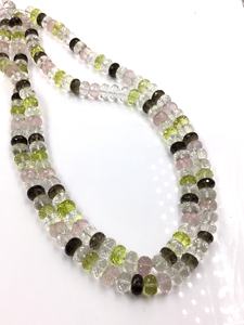 Cuentas Facetadas de Gemas Naturales Semi-Mixtas para la Elaboración de Joyería Fina, Collar de Piedras Preciosas - Product Image 6