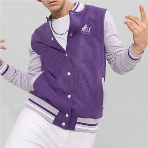 Venta caliente en la chaqueta por encargo Lettermen chaqueta logotipo personalizado invierno hombres Lettermen chaqueta - Product Image 4