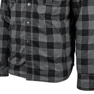 Chemise de protection en flanelle pour moto, vêtements de moto blindés de niveau CE, fabrication OEM, export en gros - Product Image 4