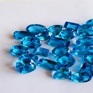 AAA พลอยบราซิลเลี่ยนให้ความร้อนด้วยบุษราคัมสีฟ้าจากสวิสสำหรับทำเครื่องประดับได้รับการรับรองว่ามีจำนวนจำกัด - Product Image 6