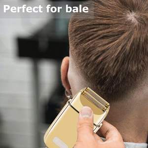 Afeitadora Eléctrica Inalámbrica Recargable para Hombre, Afeitado en Seco y Húmedo por USB, Doble Lámina, Cuchilla Doble, Resistente al Agua IPX7, Repuesto de Cuchilla - Product Image 3