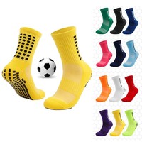 Chaussettes de football personnalisées Aolan Premium respirantes antidérapantes longues à imprimé automnal pour l'entraînement de football professionnel