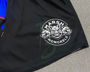 Shorts de rugby australiens de style country avec poches et fermetures éclair, sublimation personnalisée pour enfants et hommes - Product Image 3