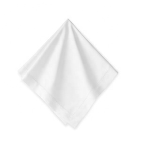 Vente en gros 100% serviettes en coton biologique nappe tissée brodée certifiée GOTS maison hôtels restaurants mariage - Product Image 3