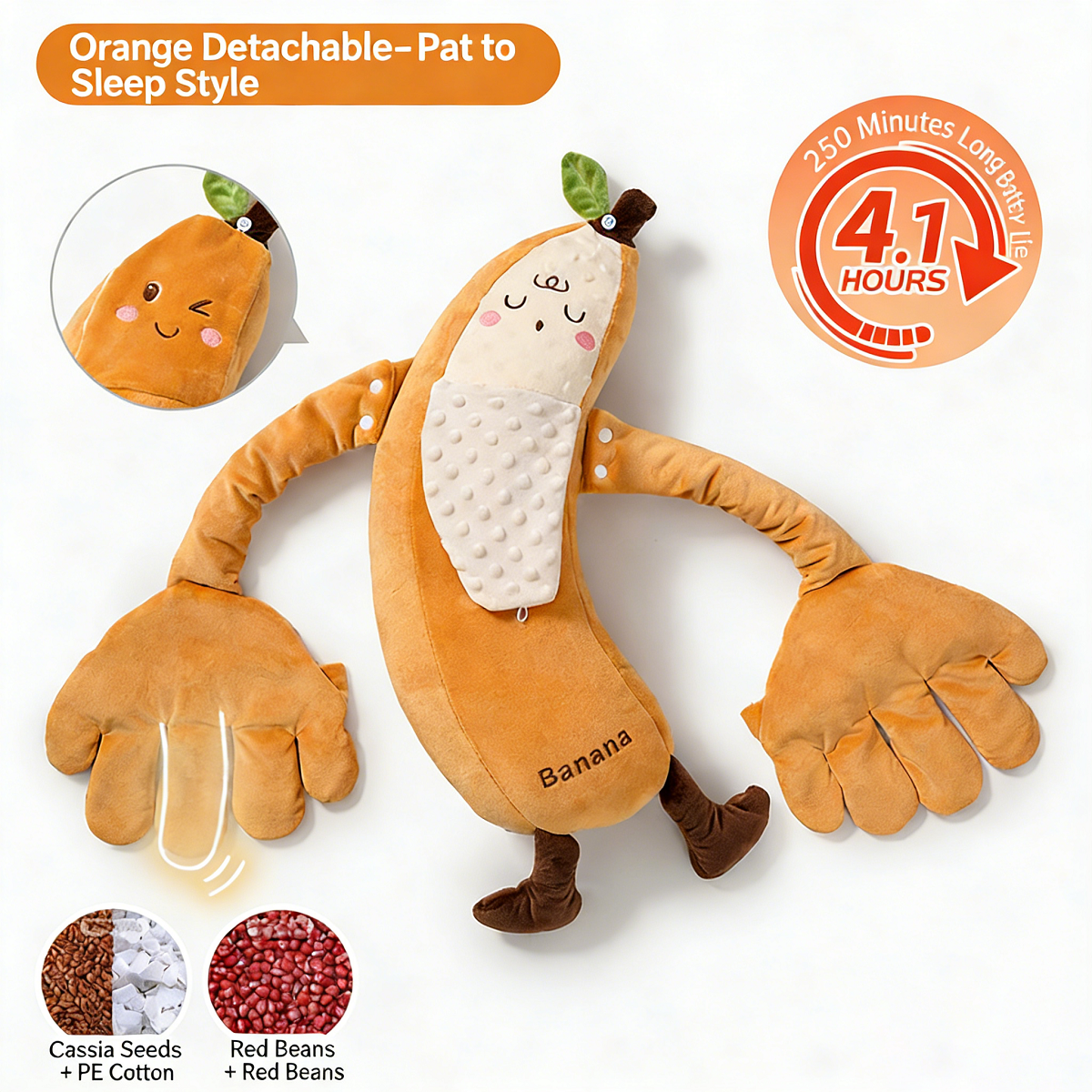 Detachable (Long Battery Life+Smart Patting Model)