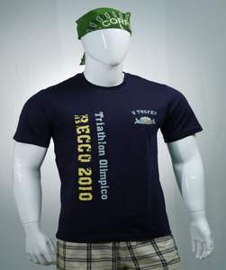 Camiseta Personalizable para Hombre con Cuello Redondo, 100% Algodón, Negra Lavada, de Alta Calidad, Tejido Grueso, con Logotipo, Lisa, Corta, Deportiva, Urbana - Product Image 4