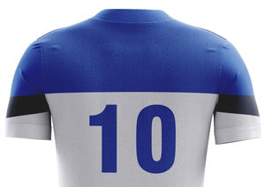 100% nouvel uniforme de football en Polyester pour adultes vêtements de sport à séchage rapide avec des panneaux au toucher doux ensemble confortable maillot de football - Product Image 5