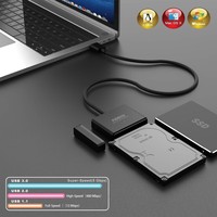 FIDECO plástico USB A con UASP SATA a USB 3,0 cable adaptador conector HDD SSD de 2,5 pulgadas